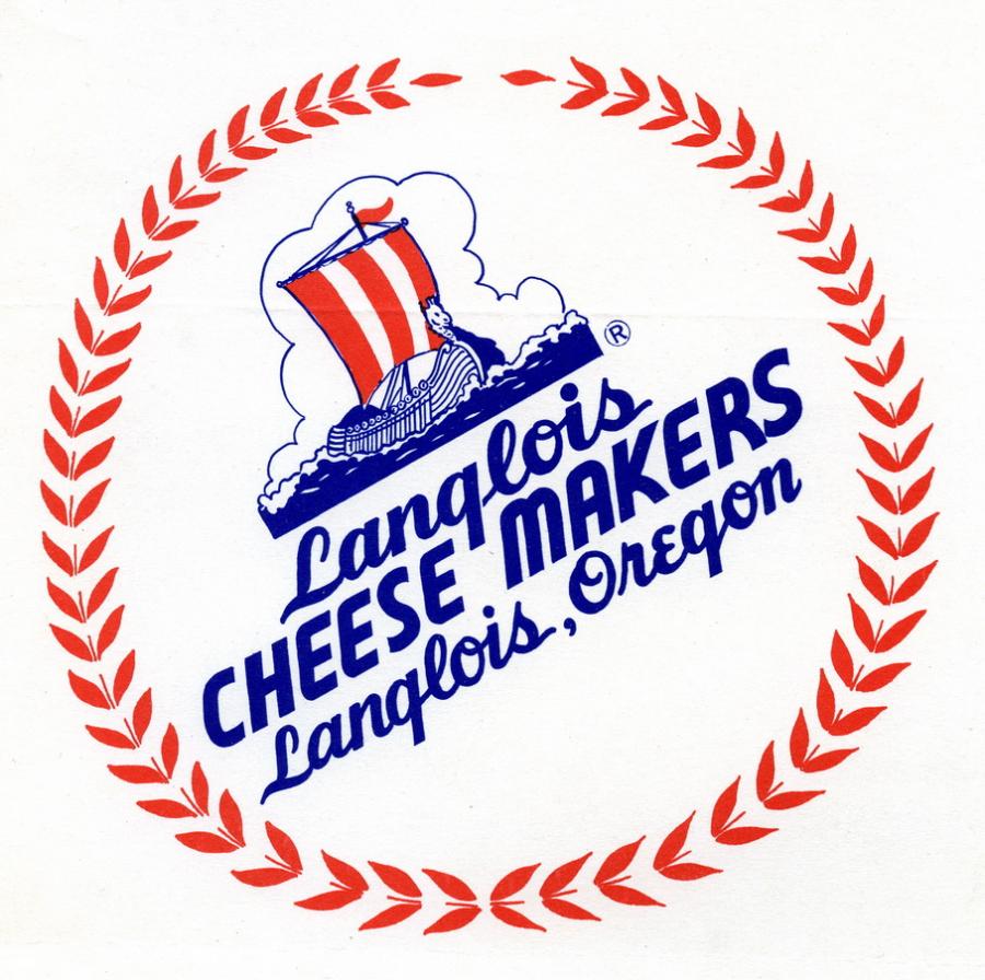 Box label to World Famous Langlois Oregon